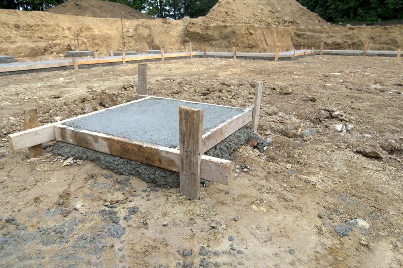 Foundation Pad Construction