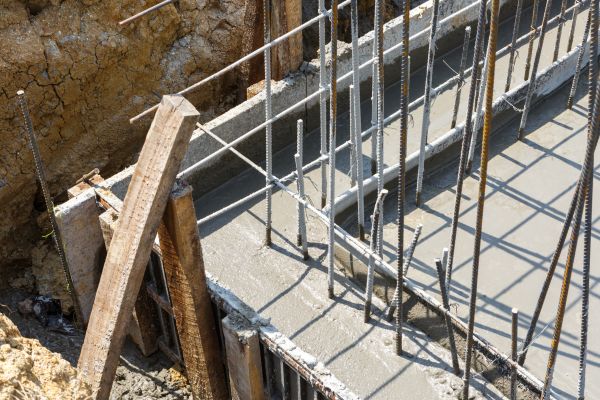 Concrete Footing Pouring in Bowling Green