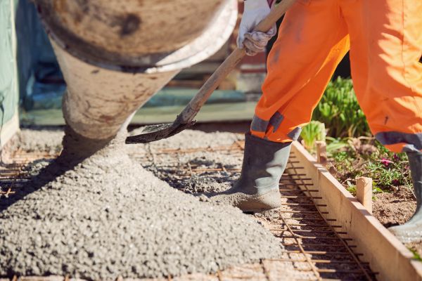 Poured Concrete Installation in Bowling Green