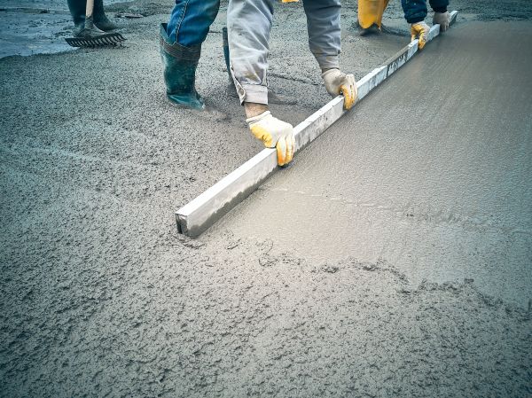 Cement Slab Installation in Bowling Green