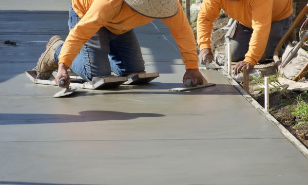 Cement Pad Construction in Bowling Green