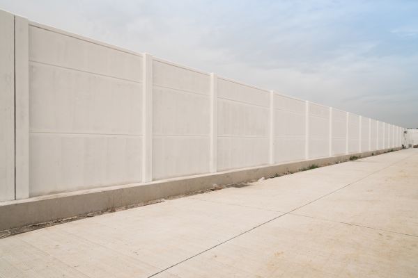 Concrete Fence Construction in Bowling Green