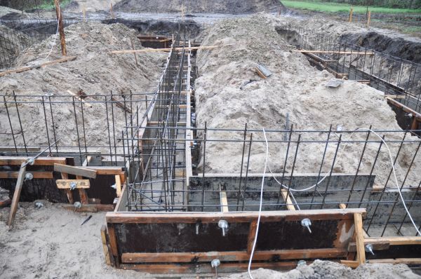 House Footing Construction in Bowling Green