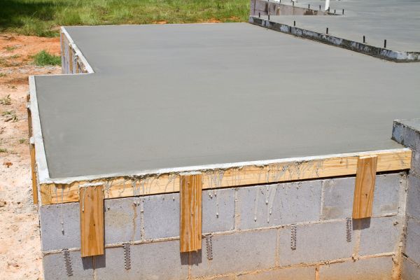 Concrete Slab Installation in Bowling Green