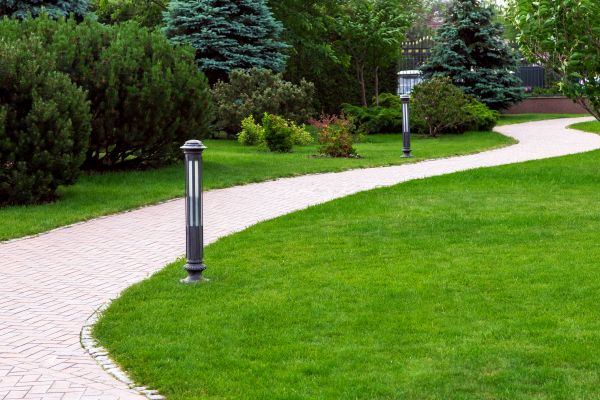 Backyard Sidewalk Installation in Bowling Green